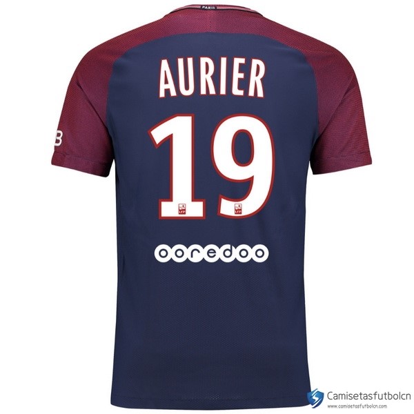 Camiseta Paris Saint Germain Primera equipo Aurier 2017-18